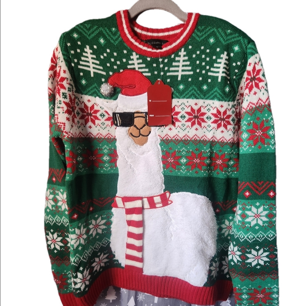 Llama sweater